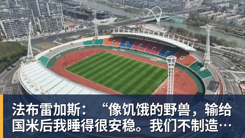 法布雷加斯：“像饥饿的野兽，输给国米后我睡得很安稳。我们不制造恐慌”